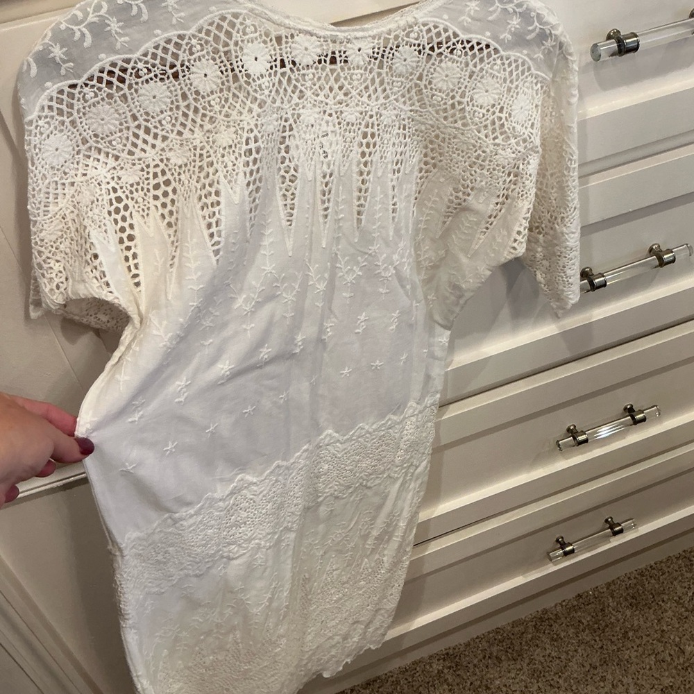Ulla Johnson White Lace 100% cotton dress - Picture 7 of 9